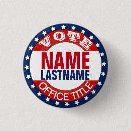 Campaign Template Custom 3 Cm Round Badge