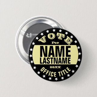 Campaign Template Custom 6 Cm Round Badge