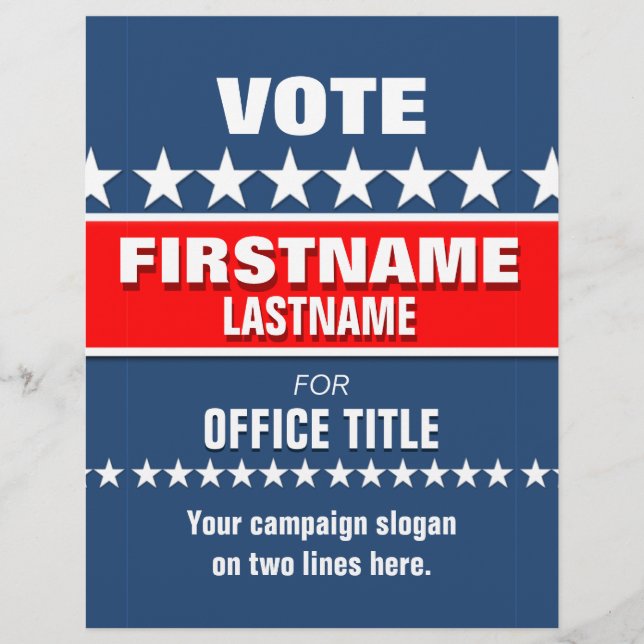 Campaign Template Custom Flyer (Front)