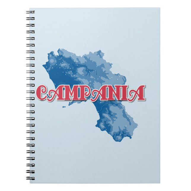 Campania Spiral Notebook (Front)