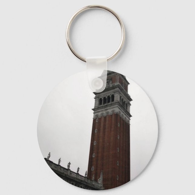 Campanile Piazza San Marco Key Ring (Front)
