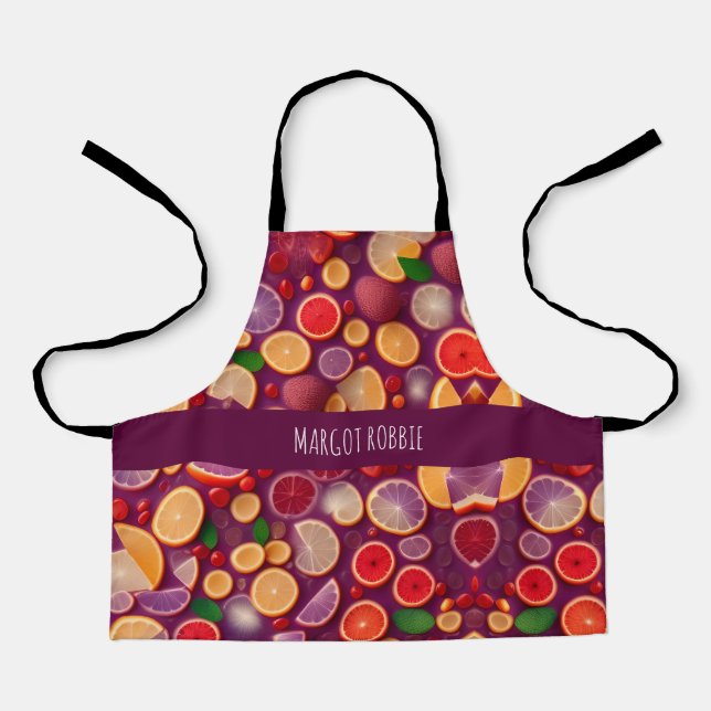 Campari Soda Colourful Pattern Apron (Front)