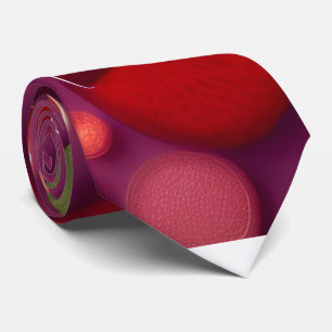 Campari Soda Grapefruit Colourful Pattern Tie
