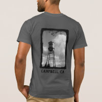 Campbell CA Water Tower Men's T-Shirt