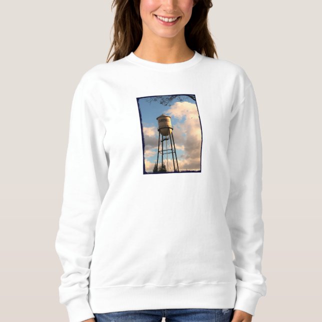 Campbell CA Water Tower Women's Sweatshirtt Sweatshirt (Front)