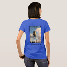 Campbell CA Water Tower Women's T-Shirt