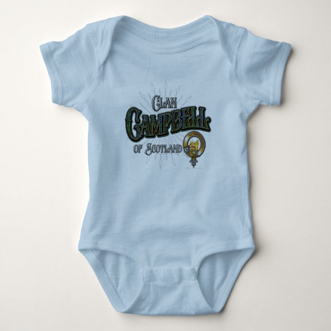 Campbell Clan Baby Bodysuit (Front)