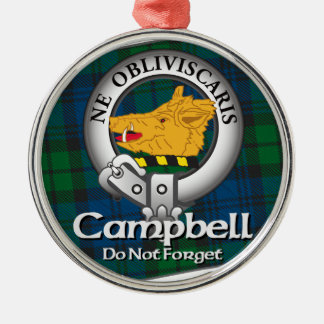 Campbell Clan Metal Tree Decoration