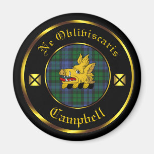 Campbell Clan & Tartan Magnet