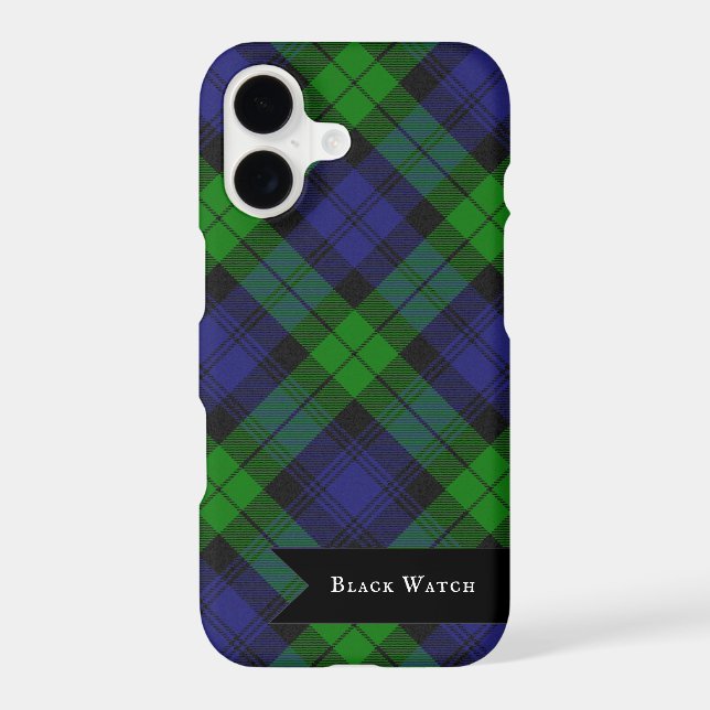 Campbell Clan Tartan Plaid Black Watch (Back)