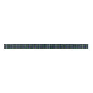 Campbell Clan Tartan Plaid Ribbon Satin Ribbon