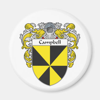 Campbell Coat of Arms (Mantled) Magnet