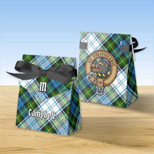 Campbell Crest over Dress Tartan Favour Box