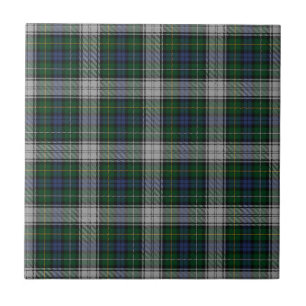 Campbell Dress Clan Hunting Tartan Plaid Pattern Tile