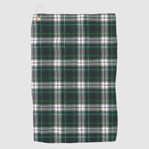 Campbell Dress Modern Tartan Plaid Pattern Golf Towel