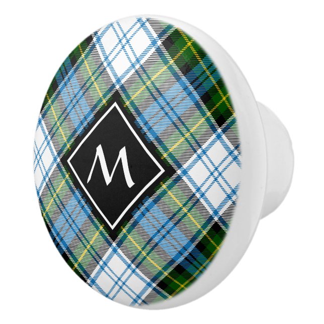 Campbell Dress Tartan Ceramic Knob (Right)