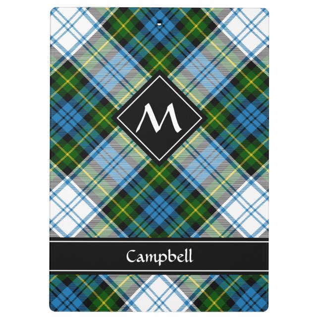 Campbell Dress Tartan Clipboard (Back)