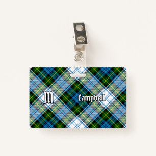 Campbell Dress Tartan ID Badge