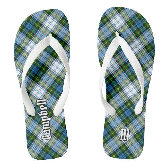 Campbell Dress Tartan Jandals (Footbed)