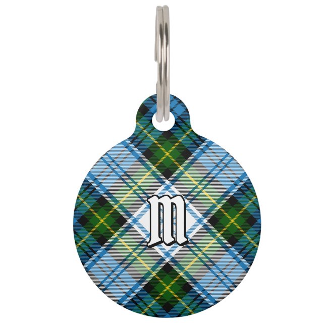 Campbell Dress Tartan Pet Tag (Front)