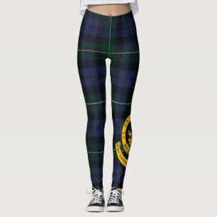 Campbell High School Tartan & Logo Leggings