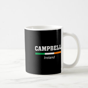 Campbell Irish Family Name St Patricks Day Ireland Coffee Mug
