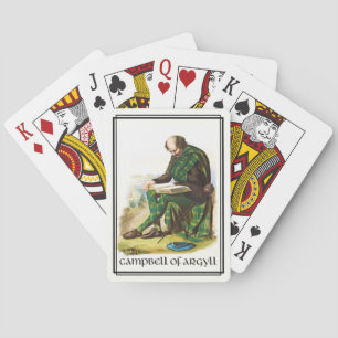 Campbell of Argyll Classic Scotland Playing Cards