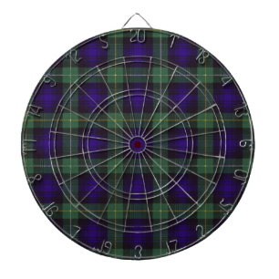 Campbell of Argyll Scottish Tartan Dartboard