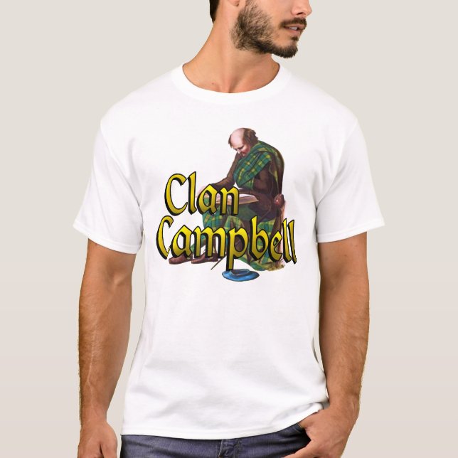 Campbell Old Scottish Highland Games Shirts (Front)