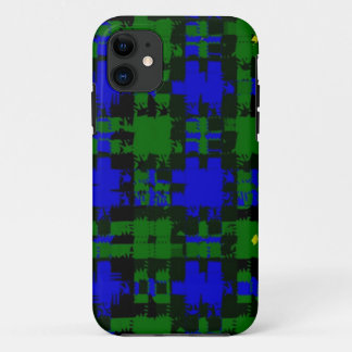Campbell Plaid Tartan Vector iPhone Case