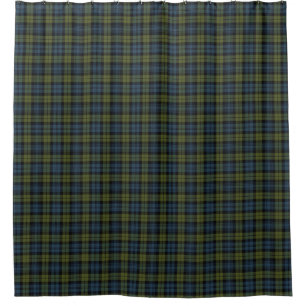 Campbell Scottish Heritage Tartan Shower Curtain