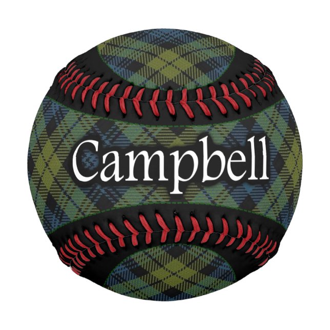 Campbell Scottish Tartan Baseball (Front)