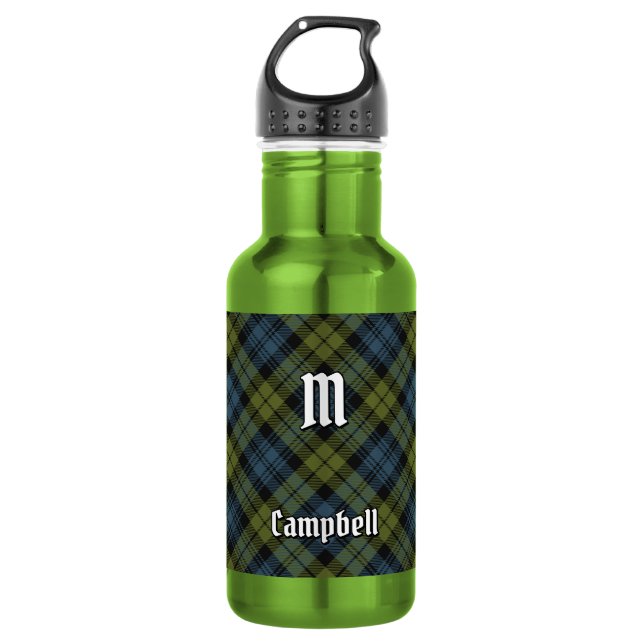 Campbell Tartan 532 Ml Water Bottle (Front)