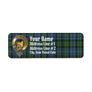 Campbell Tartan & Badge
