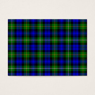 Campbell tartan blue green plaid