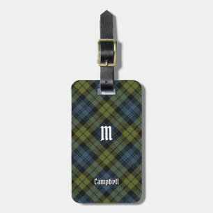 Campbell Tartan Luggage Tag