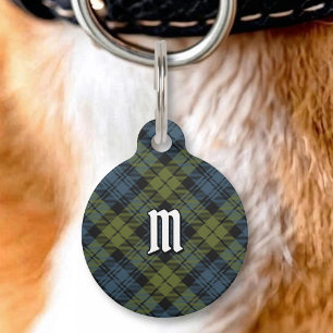 Campbell Tartan Pet ID Tag