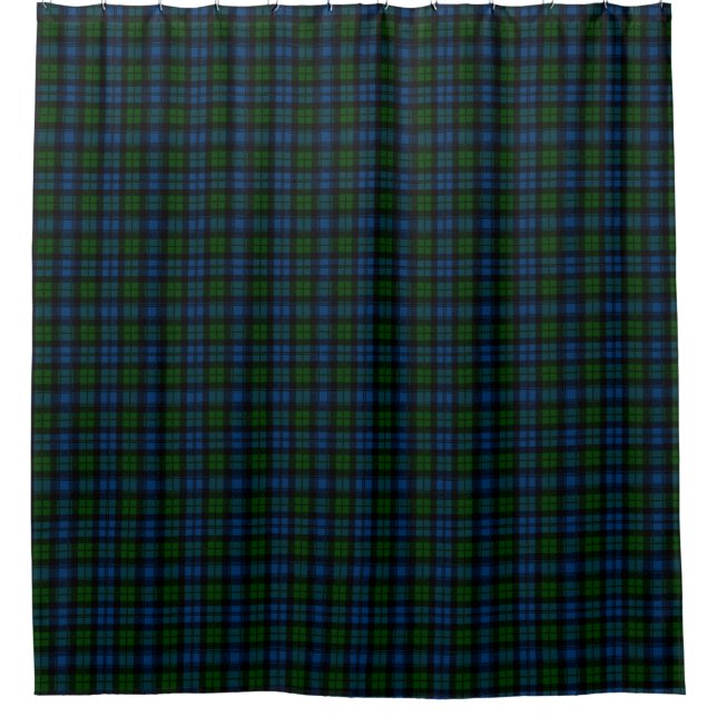 Campbell Tartan Shower Curtain (Front)