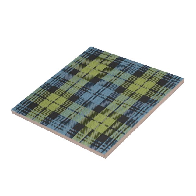 Campbell Tartan  Tile (Side)