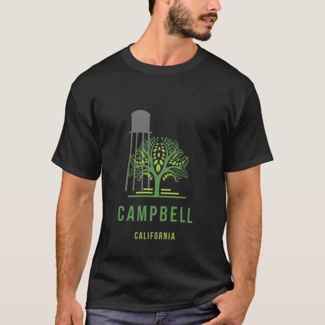 campbell water tower tree shirt (Front)