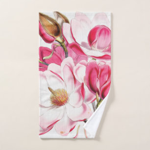 Campbell's Magnolia Hand Towel