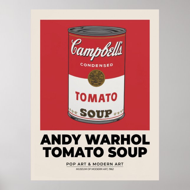 Campbells Tomato Soup Poster (Front)