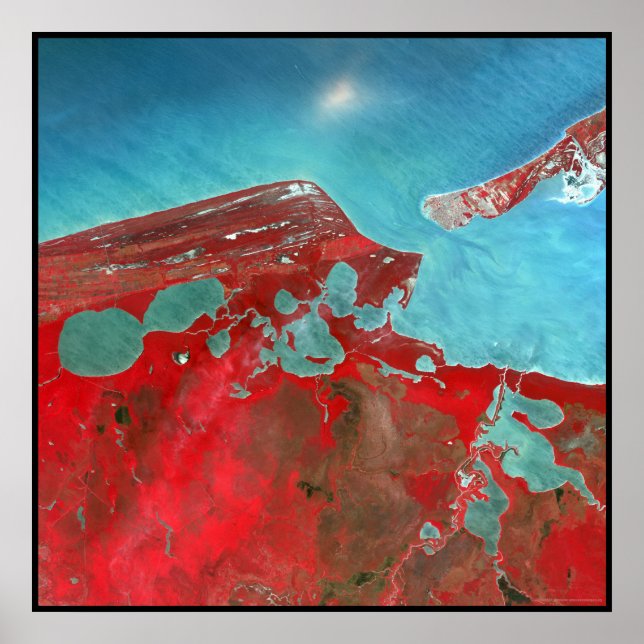 Campeche Yucatan Peninsula Mexico Poster (Front)