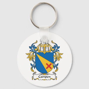 Campen Family Crest Key Ring