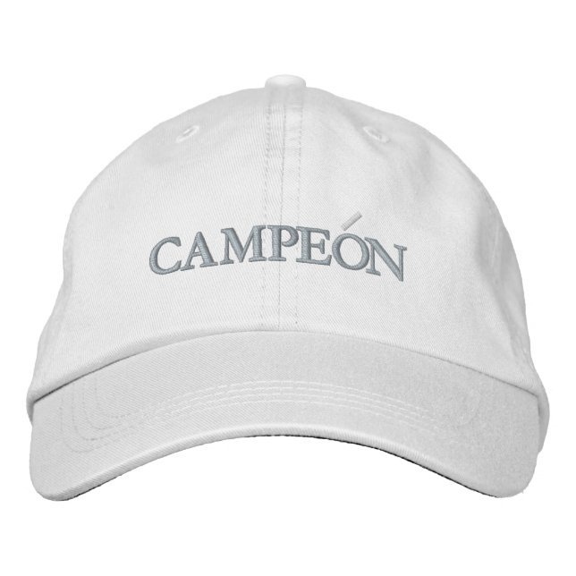 CAMPEON EMBROIDERED BASEBALL CAP (Front)