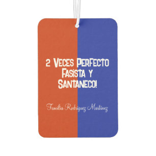 Campeones C.D. FAS Futbol Salvadoreño Poster Car Air Freshener