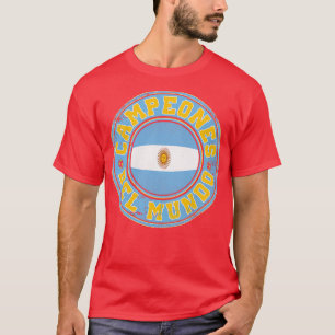 Campeones Del Mundo Argentina 2022 Vintage Look T-Shirt