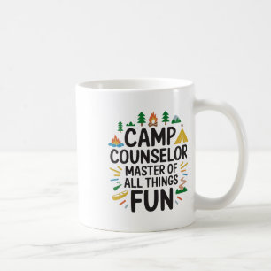 Camper Camping Outdoor Nature Lover Camp Counsello Coffee Mug