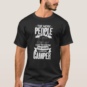 Camper Caravan  Camping T-Shirt
