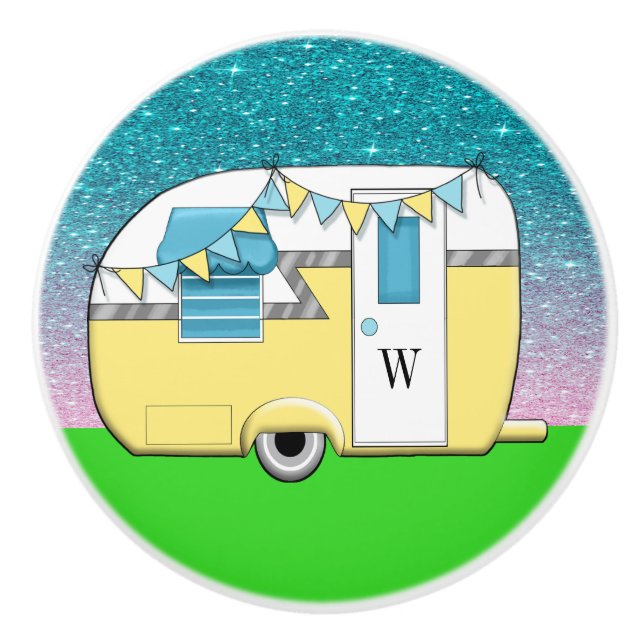 Camper Ceramic Knobs (Front)